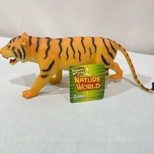 Tiger Wildlife Safari Animal PVC Plastic Action Figure Detailed Boley